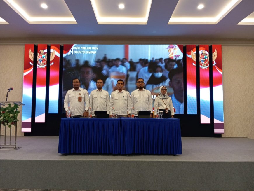 KPU Sumbawa Sosialisasikan PKPU Nomor 8. Penting Bagi Kontestan Pilkada