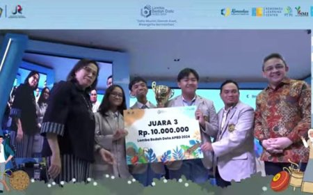 Selamat ! Tim Smanika Bimantara Raih Juara III Lomba Bedah Data APBD 2024  Tingkat Nasional