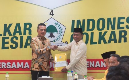 Terima Rekomendasi Golkar, Asri Ludin Tambunan-Lom Lom Siap Menangkan Pilkada Deliserdang