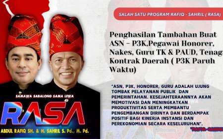 Ini Pandangan Abdul Rafiq SH Terhadap ASN, dan Kepegawaian