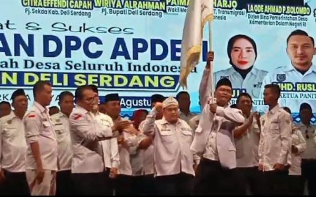 DPC APDESI Deli Serdang Resmi Dilantik, Hardono Sah Jabat Ketua Periode 2024- 2029