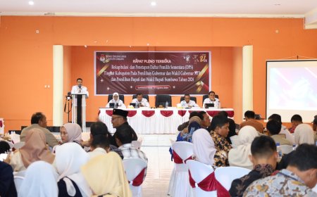 KPU Sumbawa Tetapkan Daftar Pemilih Sementara Untuk Pilkada 2024