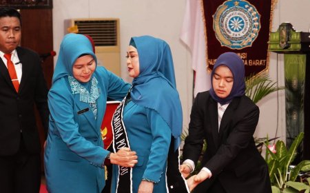 Pj Ketua TP-PKK NTB, Resmi Lantik Pj Ketua TP-PKK Kota Bima. Ini Amanatnya