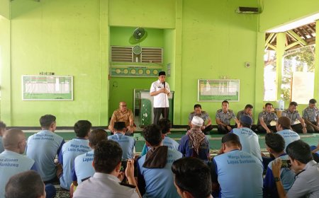 Berkunjung ke Warga Binaan, Bupati Sumbawa Komitmen Bantu Renovasi Masjid di Lapas
