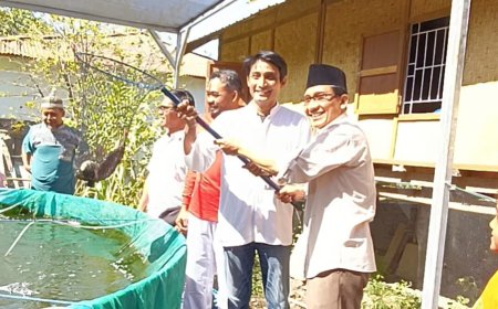 KPEU MUI Sumbawa dan Kopsyah BMT Insan Samawa Panen Perdana Bioflok Nila Pondok Berdaya