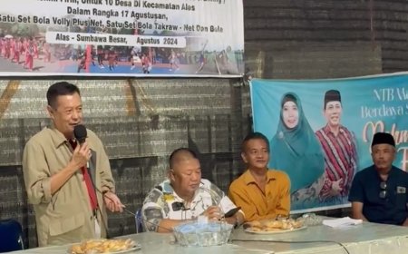 Roadshow Episode IV Mi6 di Alas, Warga dari 10 Desa Beri Apresiasi Tinggi kepada Pasangan Rohmi-Firin