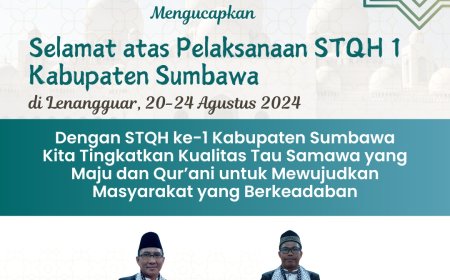 MUI Kabupaten Sumbawa Mengucapkan Selamat Datang Peserta STQH I Sumbawa