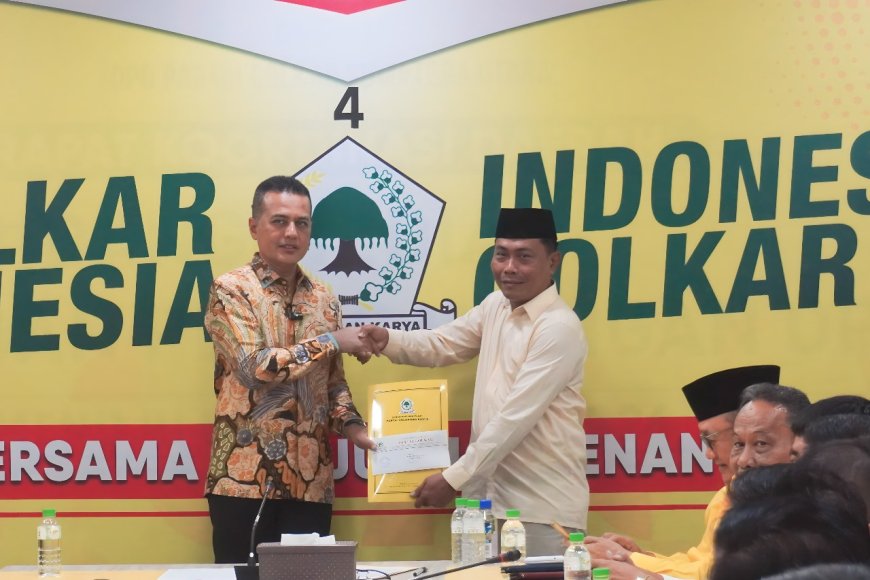 Terima Rekomendasi Golkar, Asri Ludin Tambunan-Lom Lom Siap Menangkan Pilkada Deliserdang