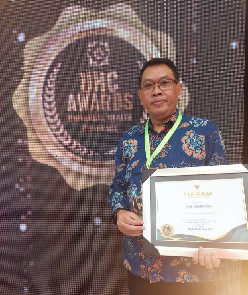 Capaian Kepesertaan JKN  98% Sumbawa Raih UHC Award, Bukti Komitmen Kuat pada Kesehatan Masyarakat