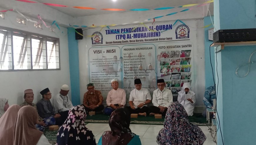 TPQ Al-Muhajirin Dusun Genang Genis Menggelar Haul Kedua dengan Tema Menyiapkan Generasi Islami di Era Digital