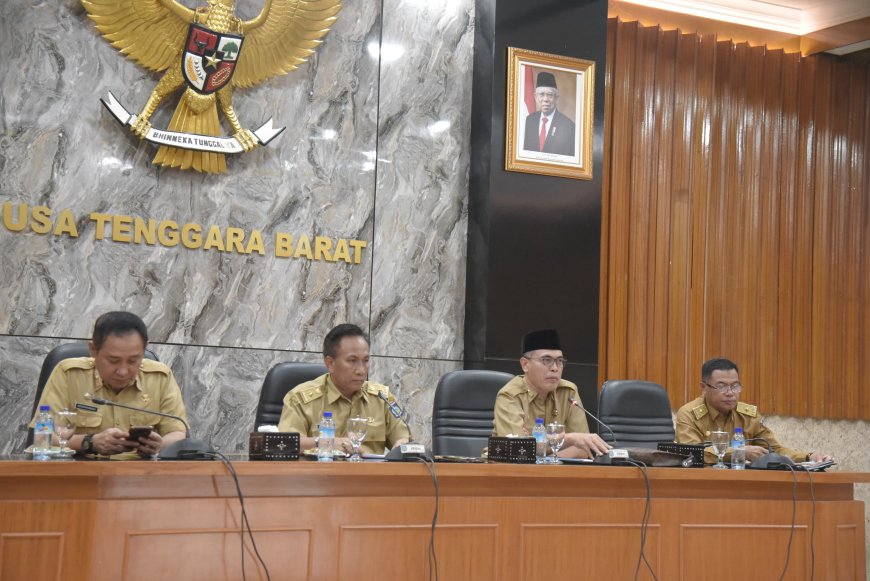 Pemerintah NTB Gelar Rapat Persiapan Pemantapan HUT RI ke-79