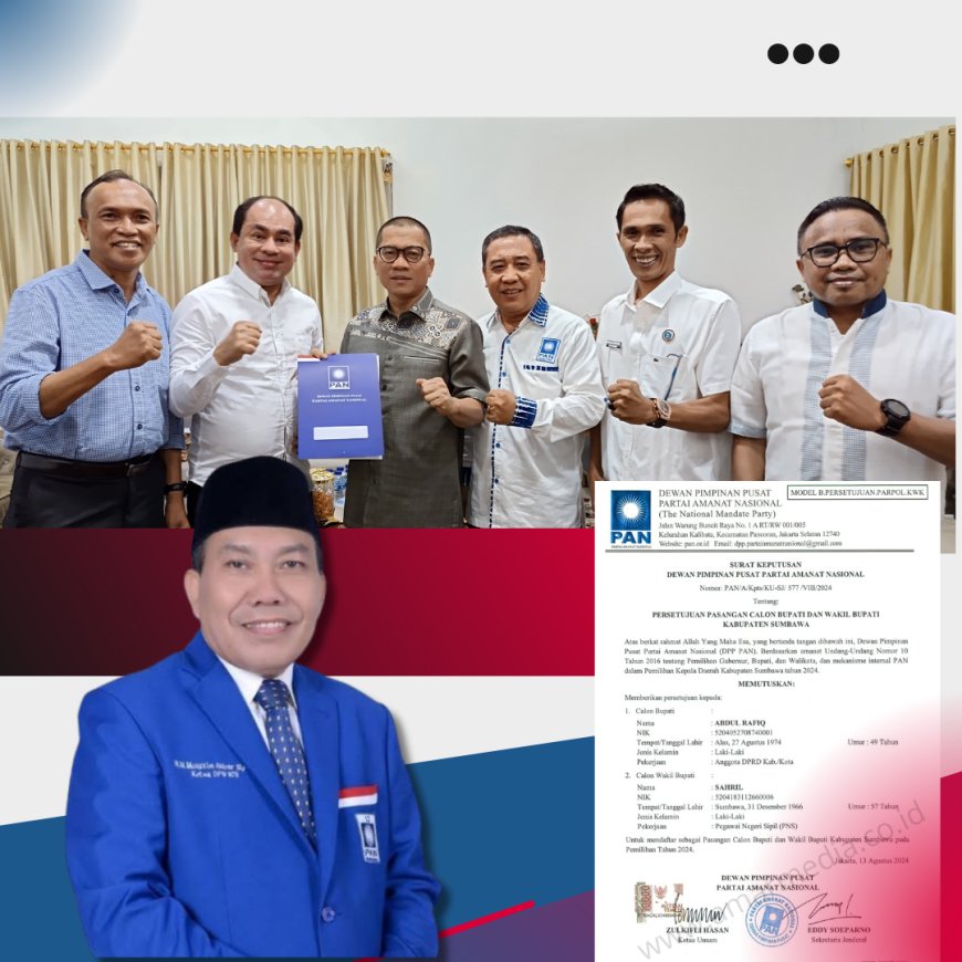 Ini Alasan Kuat PAN Dukung Pasangan RASA