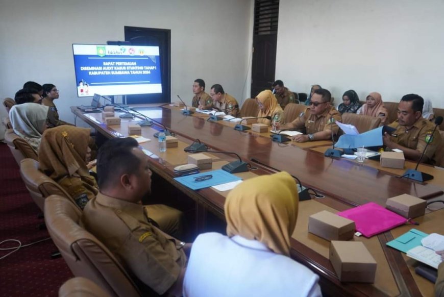 Atasi Stunting, Pemda Sumbawa Gelar Rapat Diseminasi Audit Kasus Stunting Tahap 1 Tahun 2024