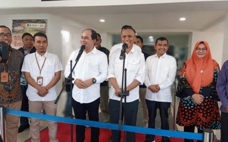 Pasangan RASA Jalani Pemeriksaan kesehatan di Mataram Doakan Semua Paslon Sehat