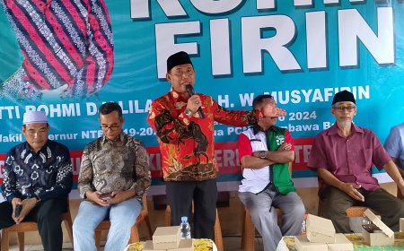 Temui Ribuan Warga dalam Sehari, Firin Jabarkan Potensi Pembangunan di Pulau  Sumbawa