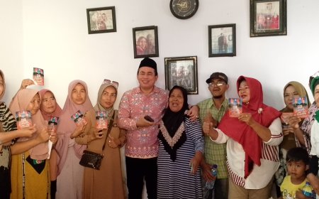 Silaturrahmi Ke Plosok Desa  Hingga Kota Abdul Rafiq Mohon Doa Restu Masyarakat