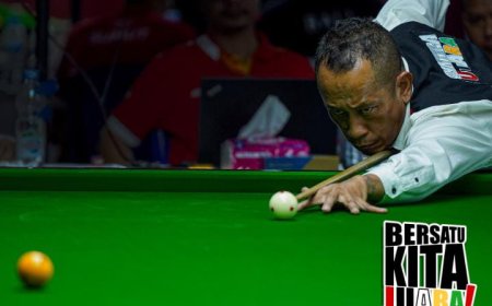Sengit, Sumut Raih Emas Pertama Cabor Biliard Setelah Kalahkan Tim DKI Jakarta
