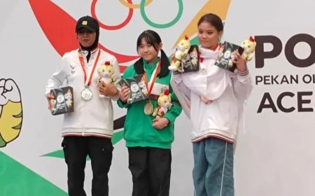 Tim Dance Sport Sumut Raih Juara Umum PON XXI, Sumbang 5 Medali Emas Sekaligus