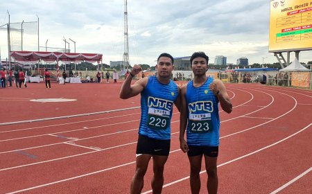 Emas Lagi Untuk NTB, Zohri Pecahkan Rekor PON