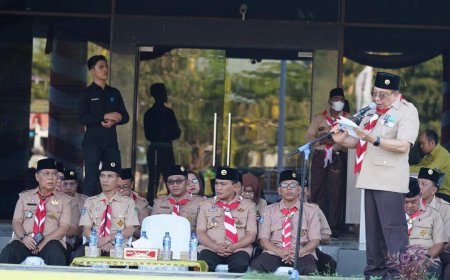 Apel Siaga dan Pengukuhan Pramuka Ikhlas Beramal  Kabupaten Sumbawa dan Kabupaten Sumbawa Barat Berjalan  Baik, Sukses dan Lancar