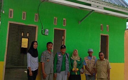 Progres Pengerjaan MAHYANI Bantuan Zakat Perusahaan Bank NTB Syariah Kerjasama dengan BAZNAS Sumbawa di Desa Kalimango Capai 90%