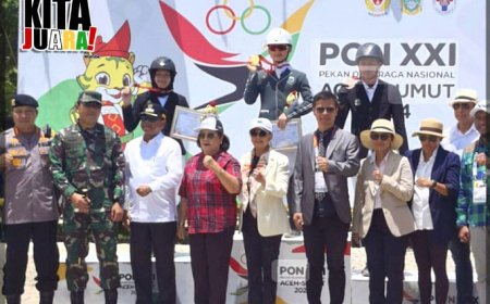 Medali Emas Sumut Bertambah dari Dinov di Equestrian