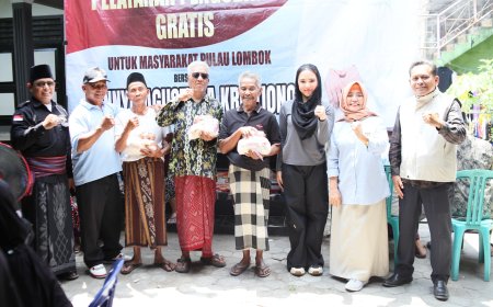 Masyarakat Ibu Kota NTB Antusias Hadiri Penyuluhan Kesehatan dan Pengobatan Gratis HBK Peduli