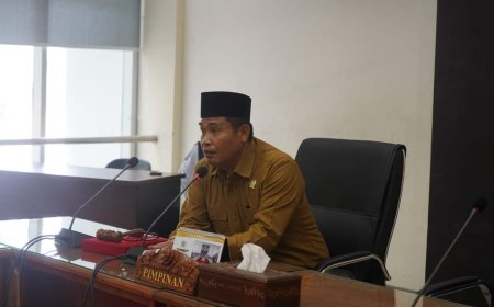 Pimpinan DPRD  Kabupaten Sumbawa Gelar Pembahasan Evaluasi Ranperda APBD 2025.