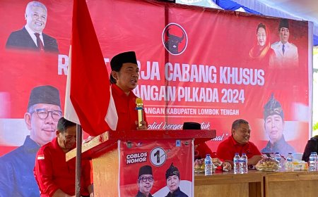 Solid Bergerak: PDIP Lombok Tengah Mantapkan Langkah Menuju Kemenangan Ruslan-Normal
