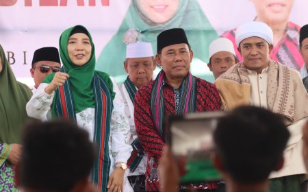 Survey Poltracking Indonesia : Rohmi - Firin Unggul, Haji Firin Cawagub Terpopuler