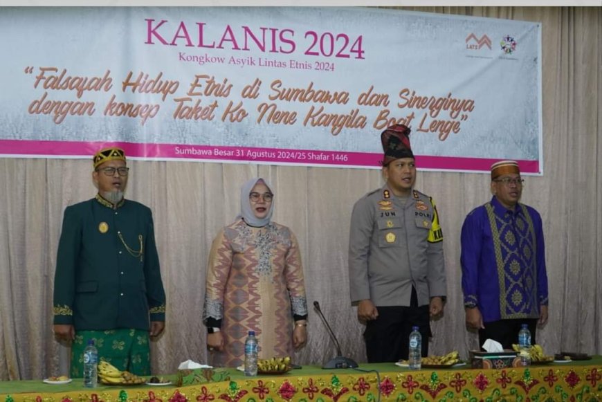 Perkuat Harmoni Lintas Etnis dan Budaya Pemkab Sumbawa  Dukung Kalanis 2024