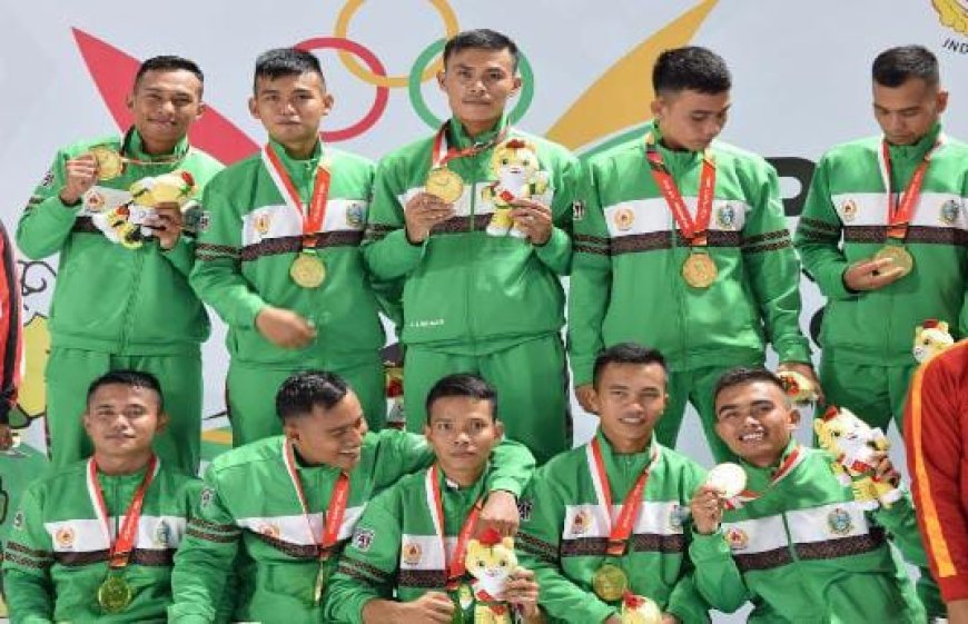 Tim Barongsai Sumut Sumbang Emas Keempat Pada PON ke-XXI 2024