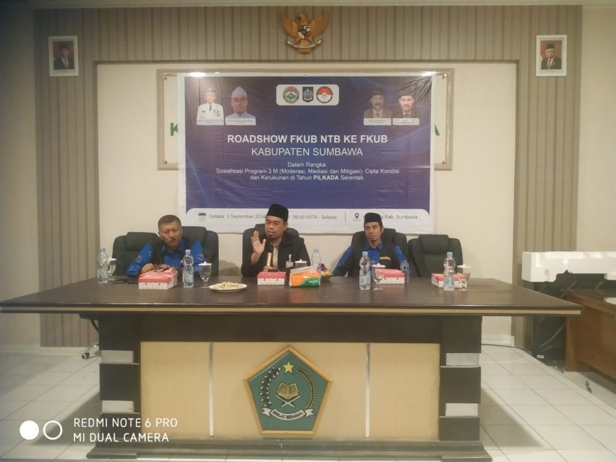FKUB Kabupaten Sumbawa Dukung Pilkada Damai Melalui Program 3M FKUB Provinsi NTB