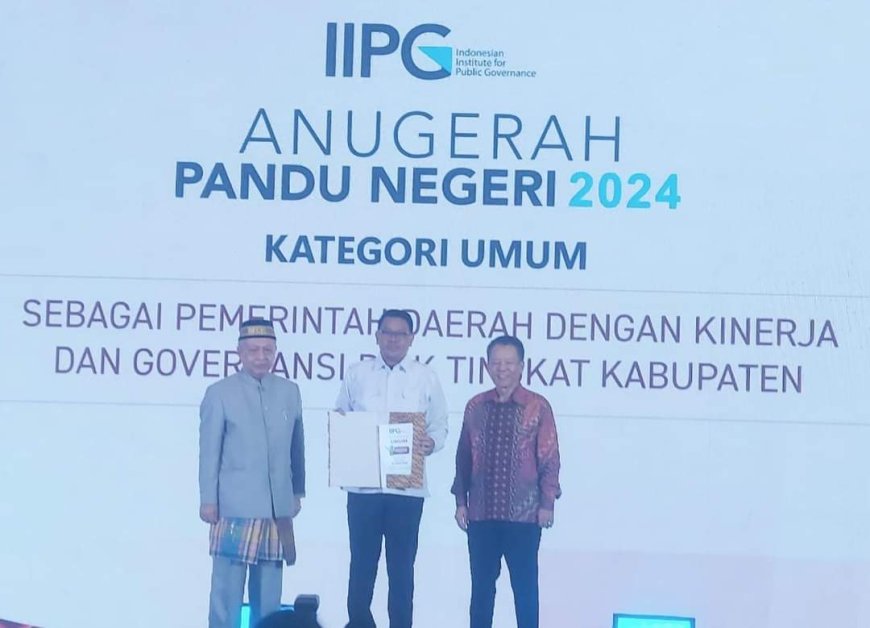 Kabupaten Sumbawa Meraih Penghargaan Anugerah Pandu Negeri 2024