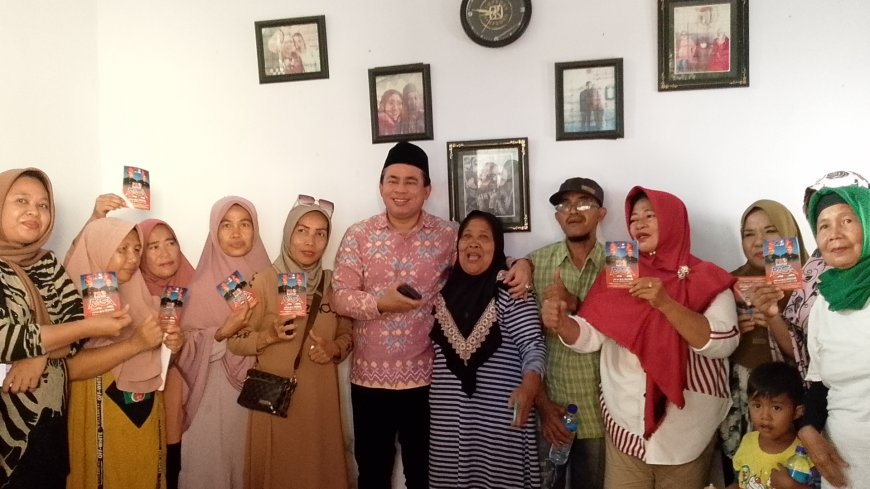 Silaturrahmi Ke Plosok Desa  Hingga Kota Abdul Rafiq Mohon Doa Restu Masyarakat