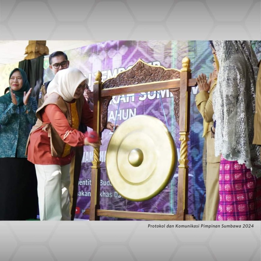 Lezatnya Budaya Sumbawa, Wabup Buka Pameran Temporer  Sajikan Makanan Khas Daerah