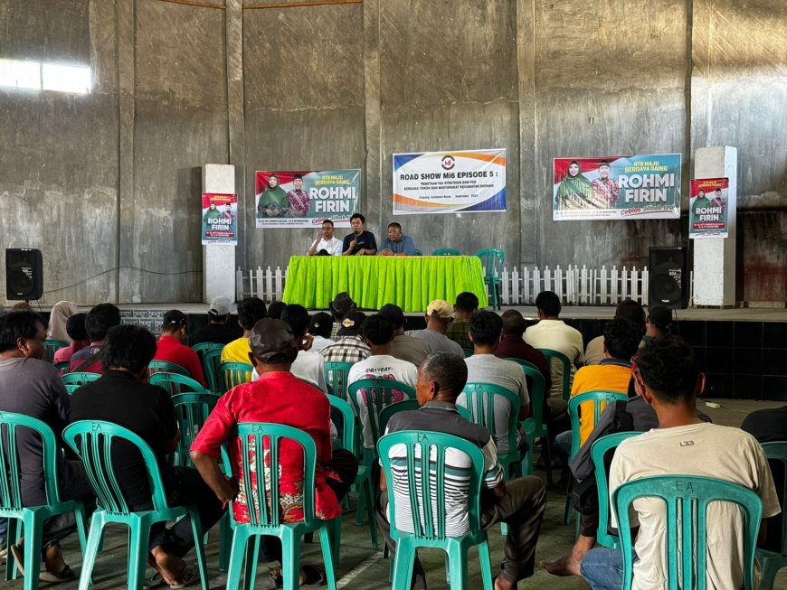 Road Show Mi6 di Empang : Rohmi Firin Diharapkan Berdayakan dan Berikan insentif PKK