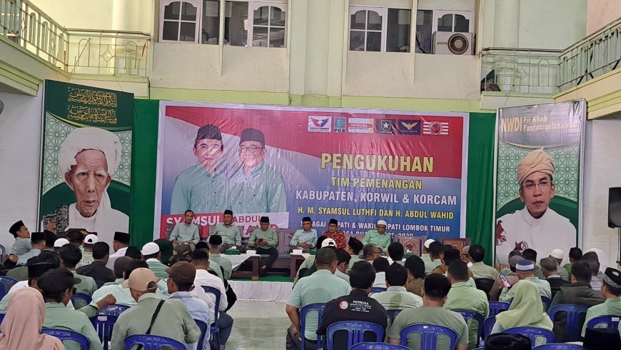 Tim Pemenangan Dikukuhkan, Luthfi-Wahid Ajak Pendukung Hindari Politik Kebencian