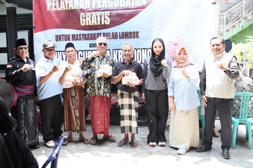 Masyarakat Ibu Kota NTB Antusias Hadiri Penyuluhan Kesehatan dan Pengobatan Gratis HBK Peduli