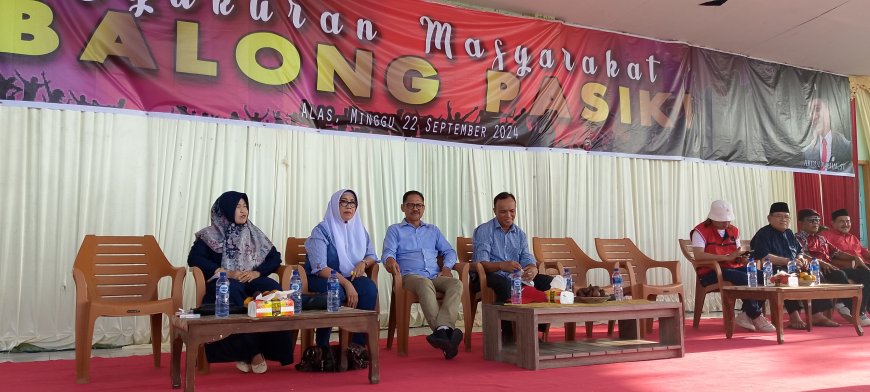 Syukuran  Masyarakat Balong Pasiki  Bukti Soliditas Masyarakat Sumbawa untuk Menangkan RASA