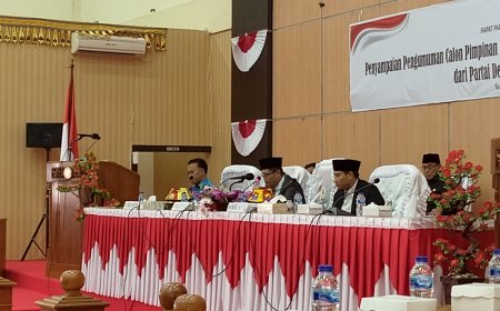 DPRD Kabupaten Sumbawa Umumkan  Gitta Liesbano Calon Pimpinan Definitif dari Partai  PDI Perjuangan
