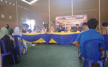 KPU  Sumbawa bersama LPPDPS NTB  Mensosialisasikan Tahapan Pilkada dan Pendidikan Pemilih Bagi Disabilitas.