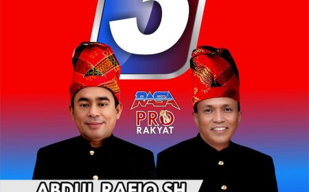 Mengenal Visi Misi dan Program Kerja Pasangan Rafiq Sahril RASA  (bagian pertama)