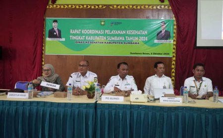Untuk Pelayanan Berkualitas Pjs. Bupati Sumbawa Hadiri Rakor  Pelayanan Kesehatan