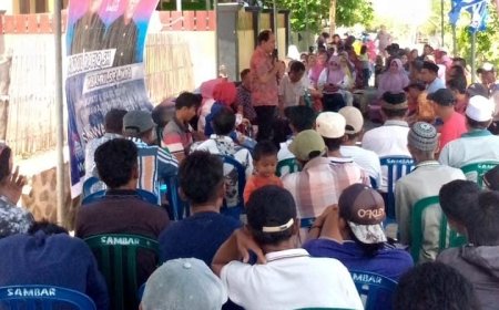 Telah Dibantu Pembangunan Dermaga Apung, Warga Labuhan Jambu Siap Dukung dan Menangkan Pasangan RASA