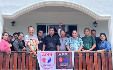 Pengurus DPW A-PPI Sumut Gelar Family Gathering  Perdana ke Kota Berastagi