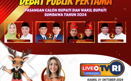 KPU Akan Gelar Debat Perdana Paslon Pilkada Sumbawa, Ini Jadwal dan Materinya