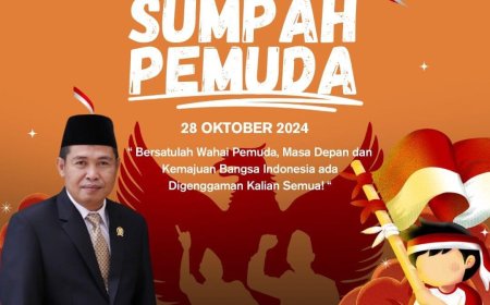 Ketua DPRD Ajak Hari Sumpah Pemuda Tahun 2024 Membangun Sumbawa