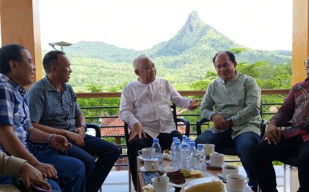Jelang Debat. Prof Din Syamsuddin Sambut Hangat Silaturahmi RASA