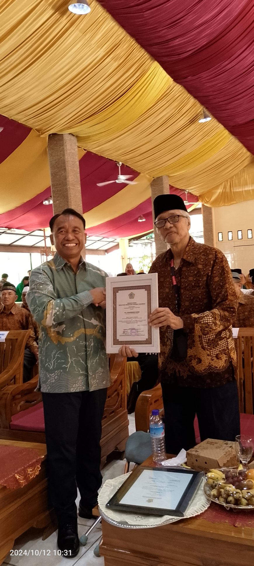 Perayaan HUT PWRI  Kabupaten Sumbawa Meriah. PJs Bupati Berikan Apresiasi dan Motivasi  Tetap Berdaya